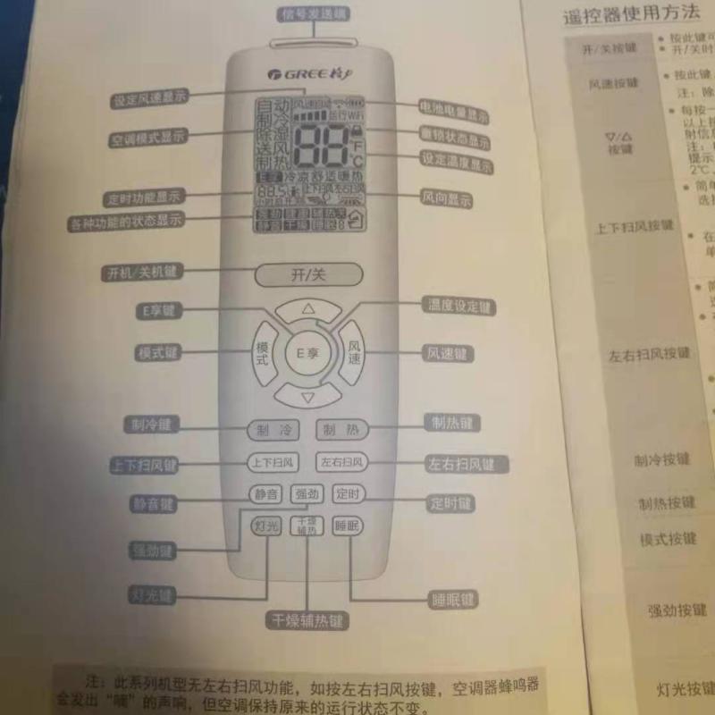 空调遥控器图标说明 图文教您空调遥控器使用方法