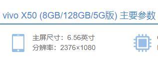 vivo x50分辨率数据介绍